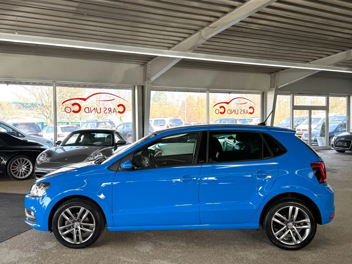 Volkswagen Polo V 1.2 TSI Allstar DSG 5türig *SHZ*NAV*PDC* Blau - 2