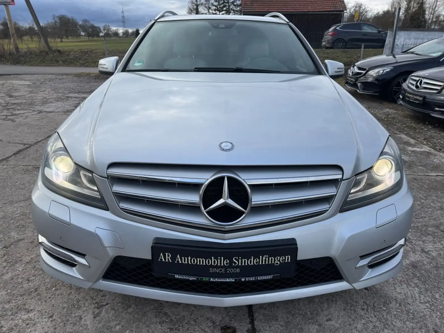 Mercedes-Benz C 350 T CDI AMG Sportpaket*XEN*KAMERA*AHK* Silber - 2