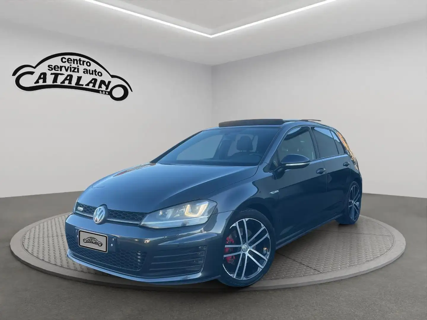 Volkswagen Golf GTD GTD 2.0 TDI 184CV 5p. BlueMotion Technology TETTO Grigio - 1