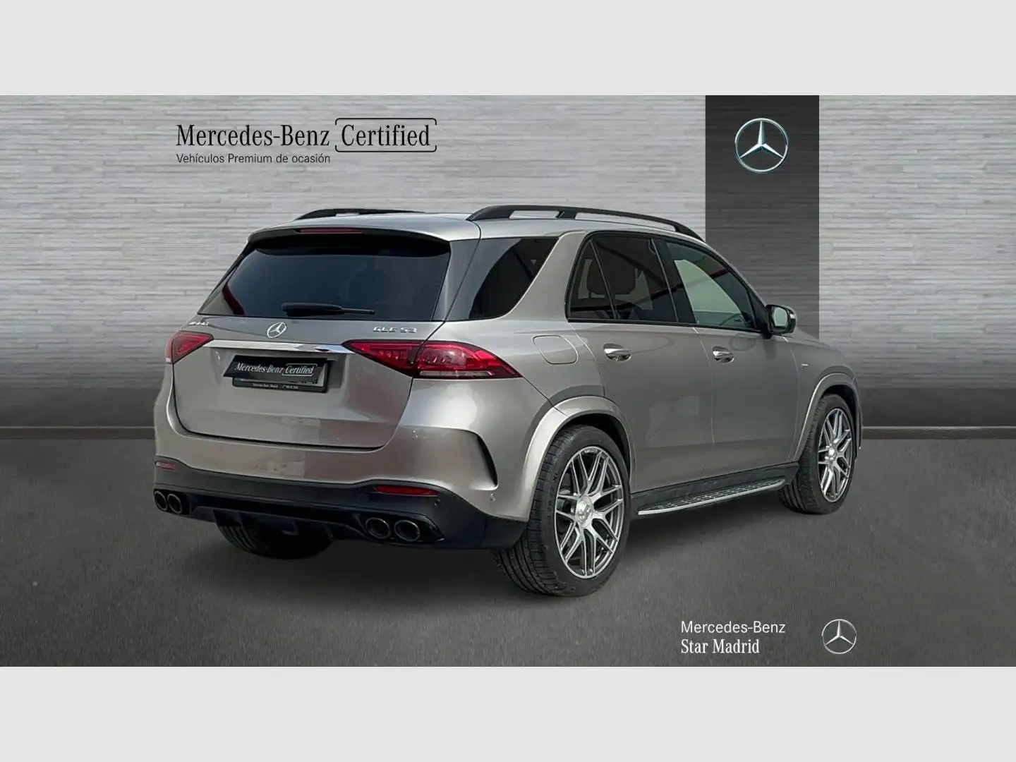 Mercedes-Benz GLE 53 AMG 4Matic Aut. Plateado - 2