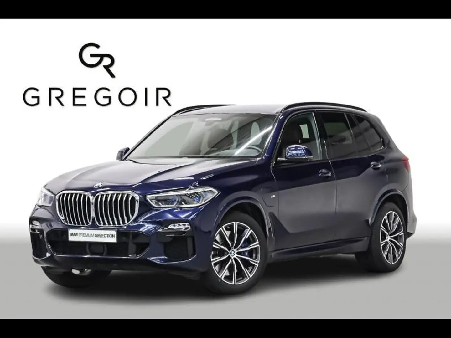 BMW X5 xDrive45e|Msport|H&K|360Cam|TH Blauw - 1