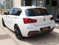 BMW 118 serie 118i 136ch m sport bva sieges chaiffants camera gps black panel clim auto Blanc - thumbnail 7
