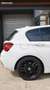 BMW 118 serie 118i 136ch m sport bva sieges chaiffants camera gps black panel clim auto Blanc - thumbnail 5