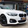 BMW 118 serie 118i 136ch m sport bva sieges chaiffants camera gps black panel clim auto Blanc - thumbnail 23