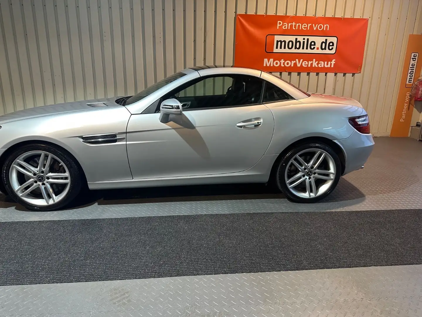 Mercedes-Benz SLK 200 200 SLK Roadster/Leder/Navi/Airscarf/Automatik Argent - 2