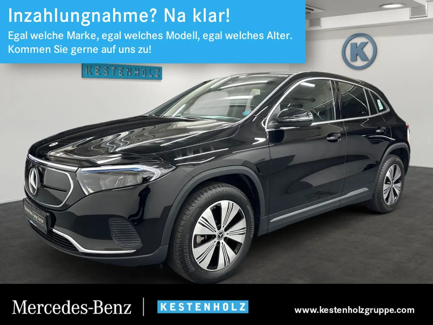 Mercedes-Benz EQA 300 4Matic Progressive KAMERA+AMBIENTE+18" Schwarz - 1