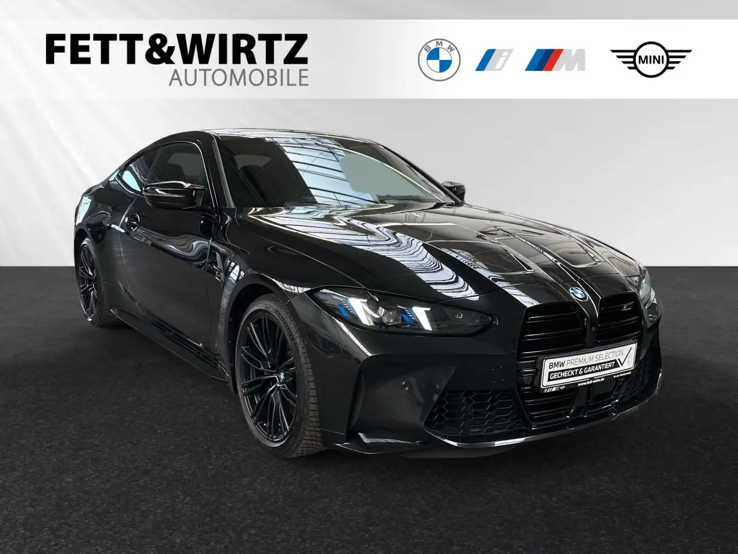 BMW M4 Competition Coupé DAProf.|H/K|Sitzbelüftung Noir - 1