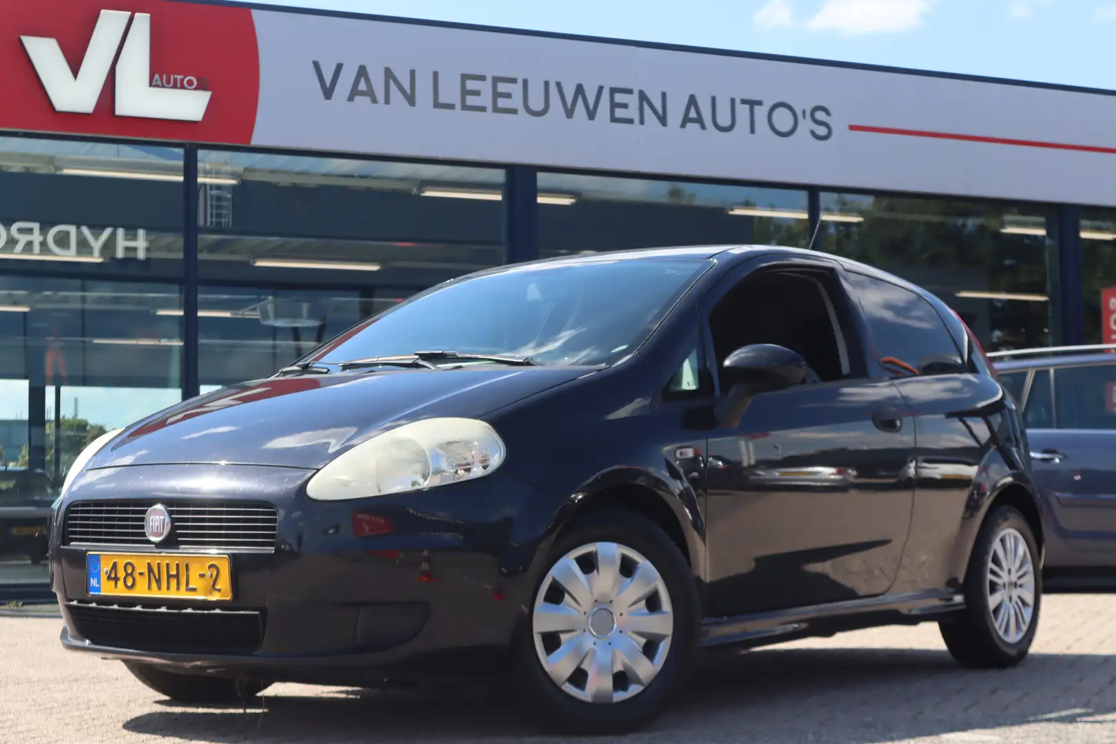 Fiat Grande Punto 1.3 M-Jet Actual | Airco | Radio CD | zo mee Zwart - 1