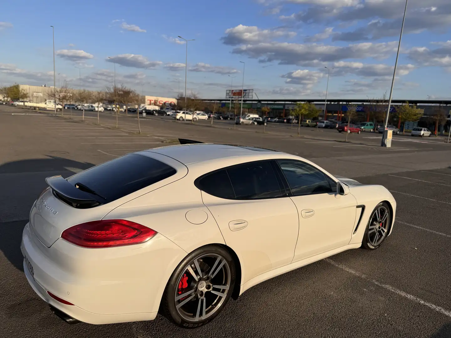 Porsche Panamera 3,0 Diesel Aut. Weiß - 1