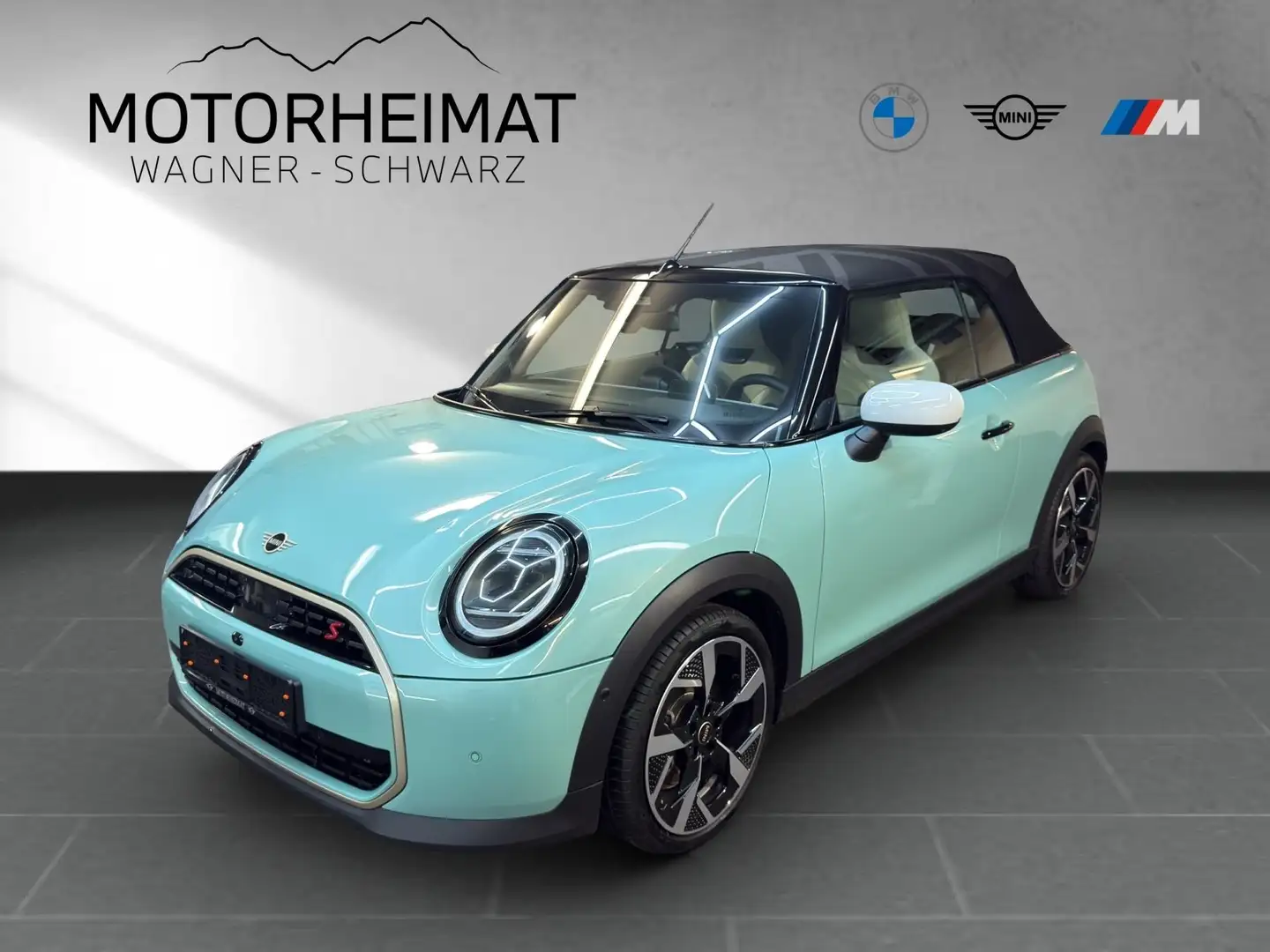 MINI Cooper S Cabrio Cooper S Cabrio Aut. Favoured XL H&K 18" Sofort Grün - 1