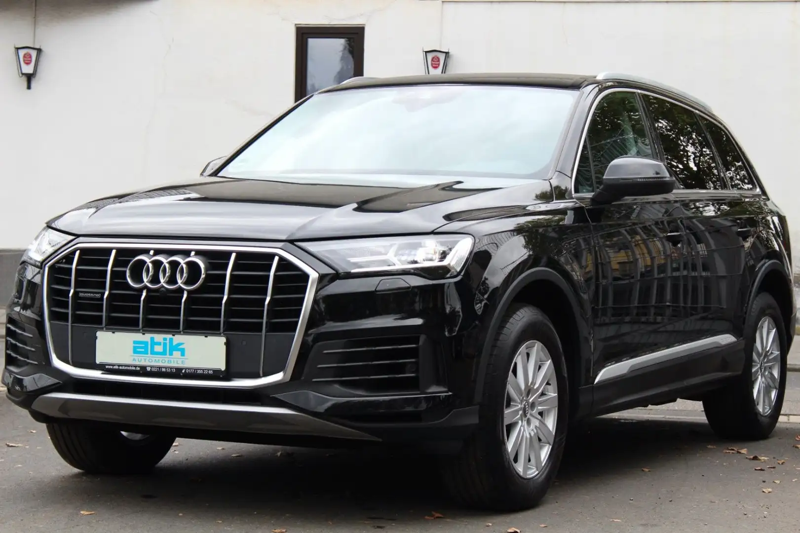 Audi Q7 1.HAND qu. VIRTUAL KAMERA LEDER MMI-PLUS GLAS Black - 1