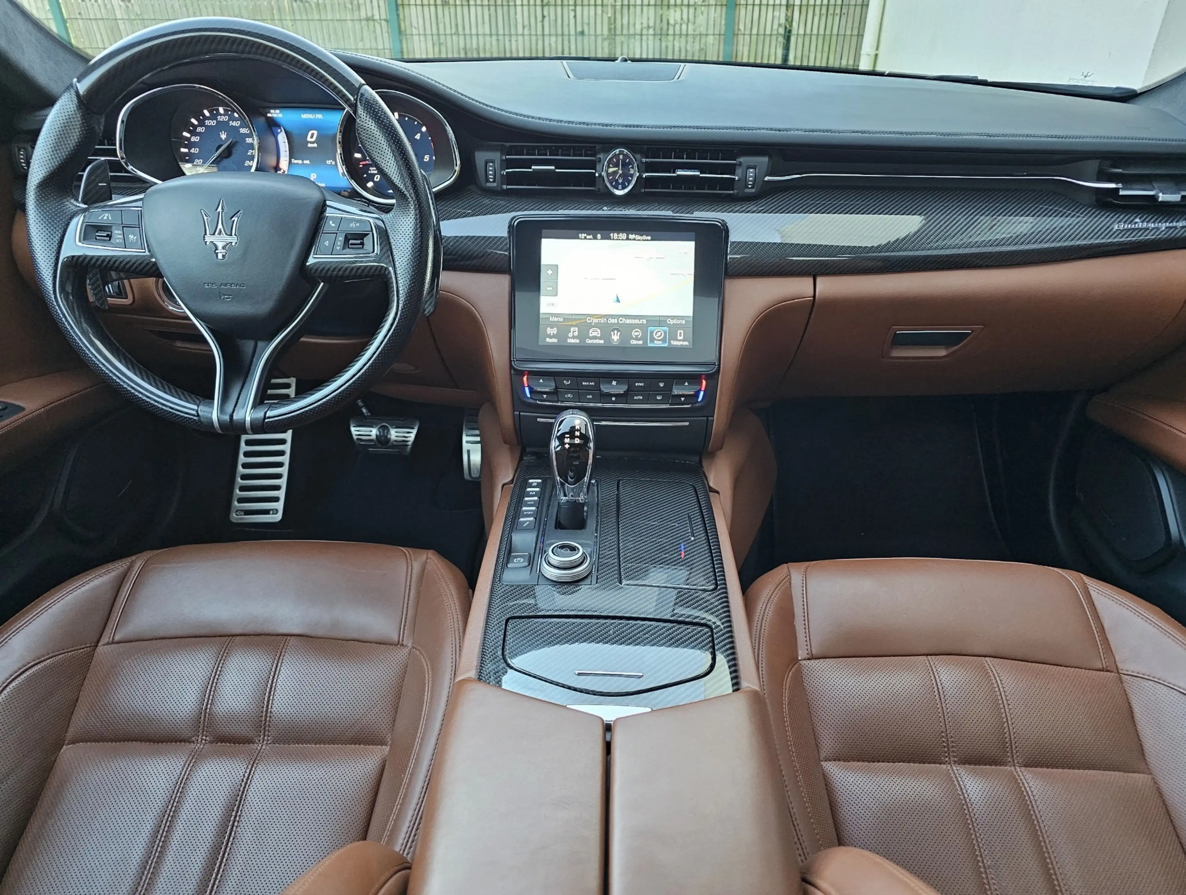 Maserati Quattroporte GRANSPORT 3.0 V6 (275ch) 2018 110.000km TVA !! — photo 13