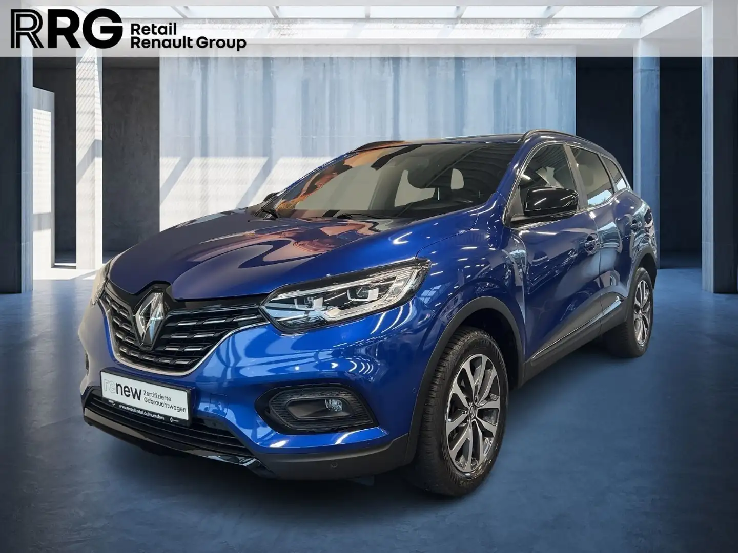 Renault Kadjar 1.3 TCe 140 Black Edition GPF SHZ PDC KLIMA Blau - 1