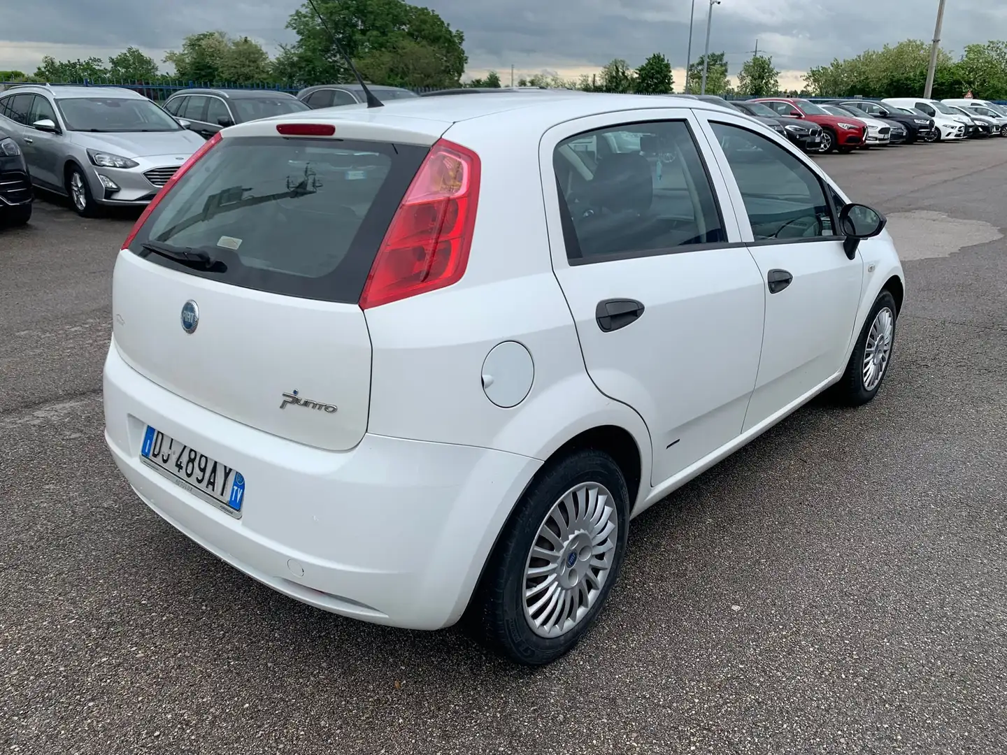 Fiat Grande Punto N1 AUTOCARRO 5 POSTI  DJ489AY Bianco - 2