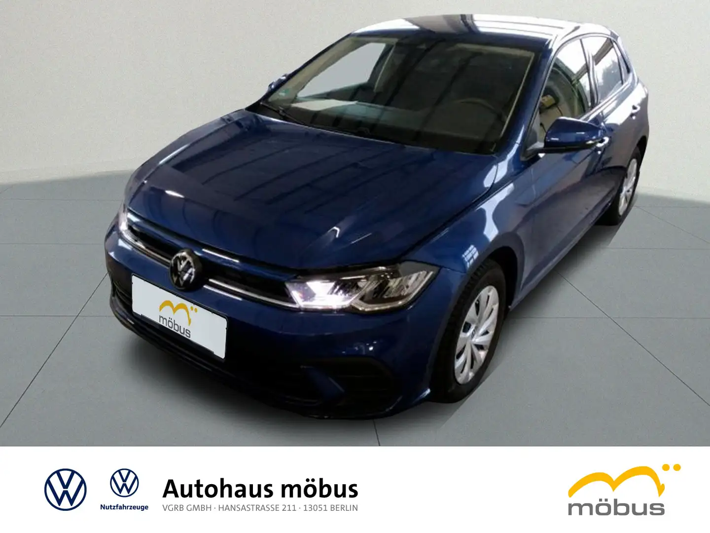 Volkswagen Polo 1.0 TSI Life*APP*ACC*DSG*SHZ*GJR*LED* Blau - 2