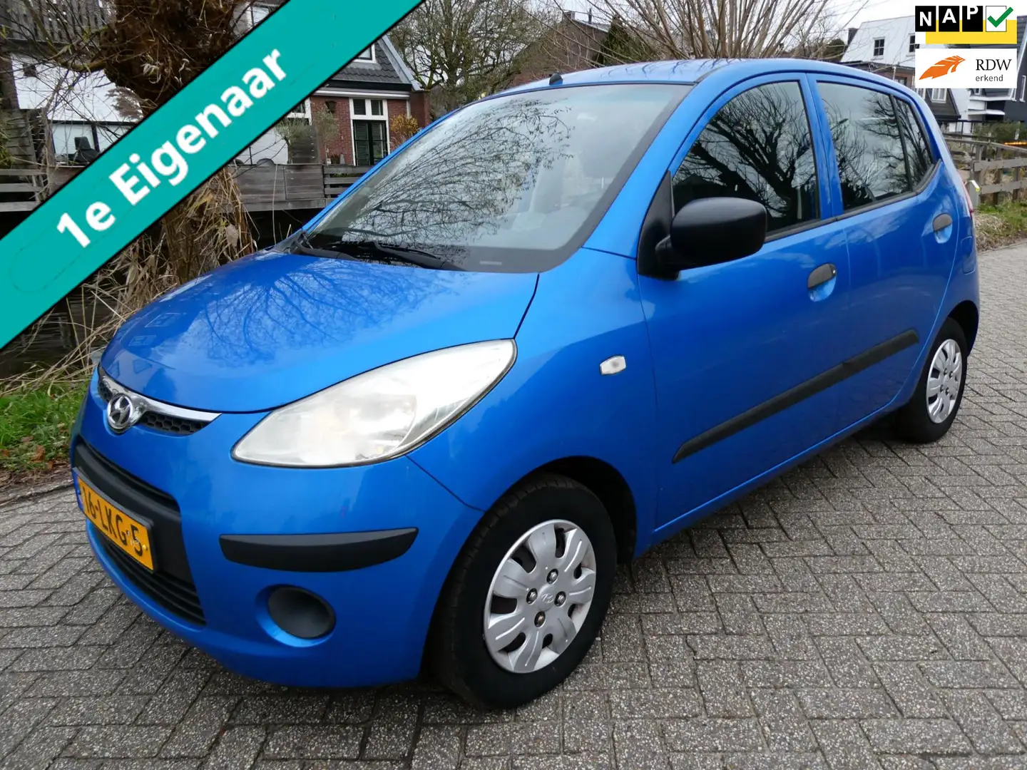 Hyundai i10 1.1i 4-Cilinder 1e eigenaar Hoge zit Zuinig 119.00 Azul - 1