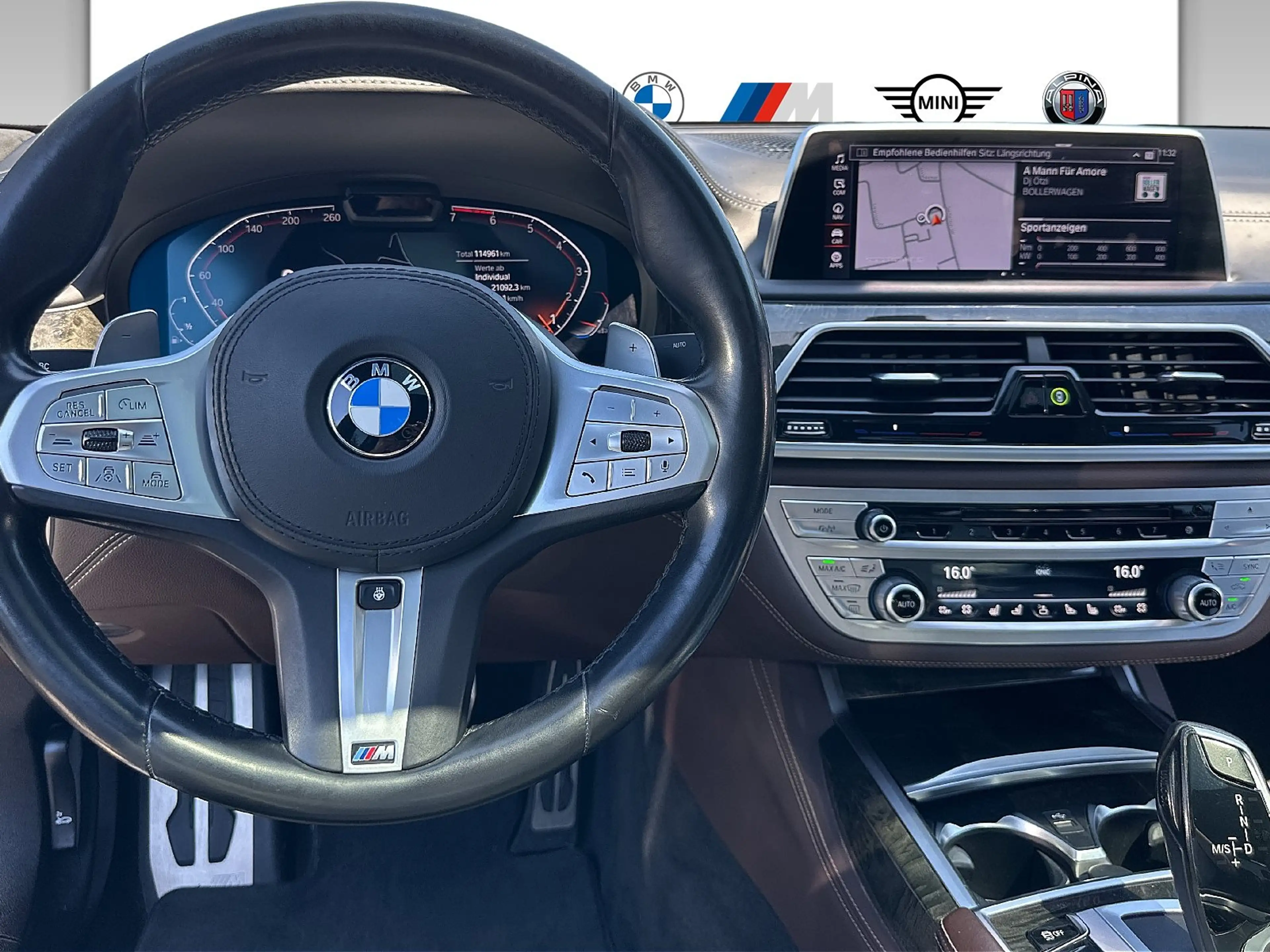 BMW 750 i xDrive M Sport ACC AHK Standhzg. Laser Bowers&Wi — photo 8