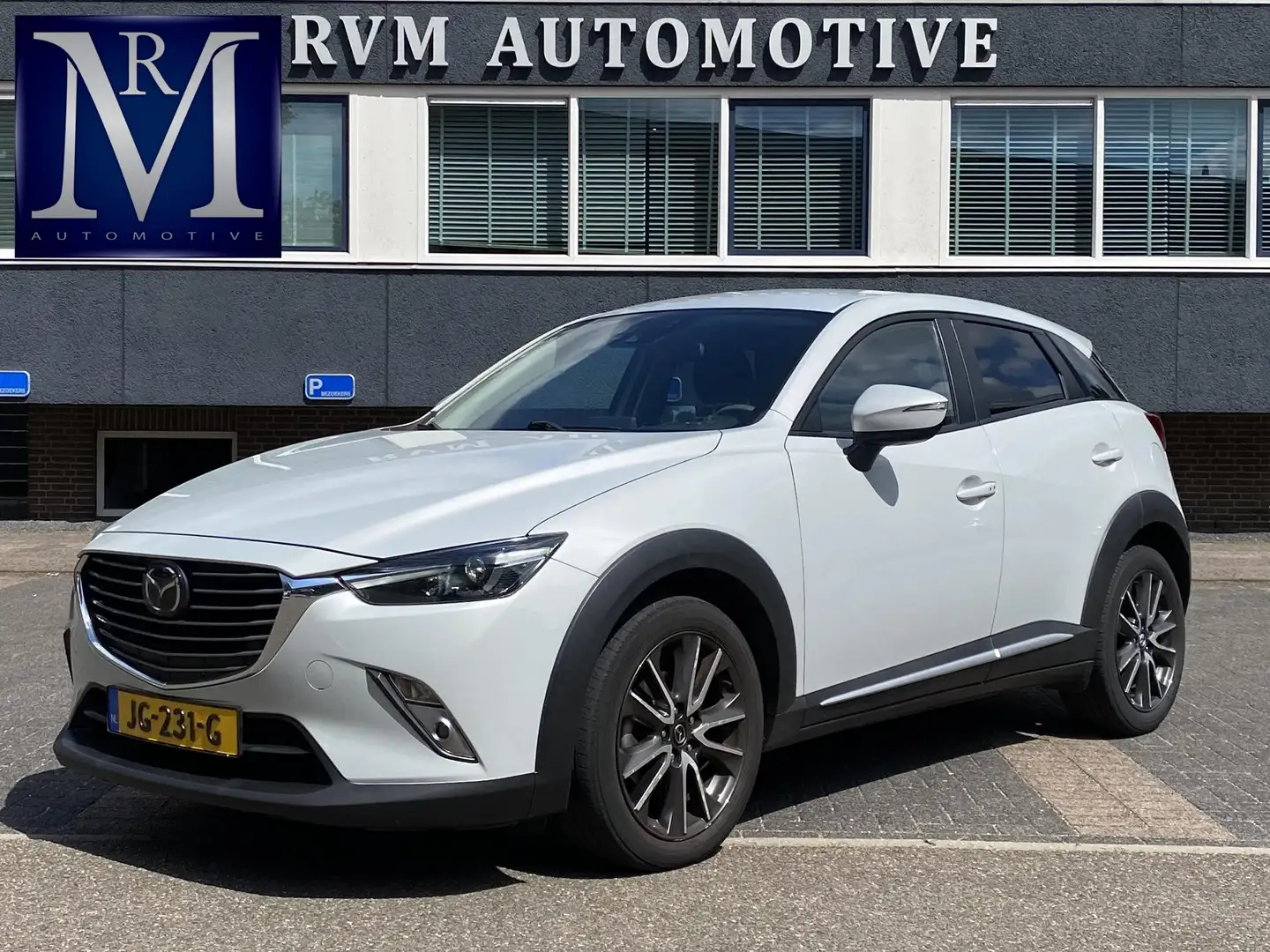 Mazda CX-3 2.0 SkyActiv-G 120 GT-M RIJKLAARPRIJS incl. 12 MND Blanco - 1