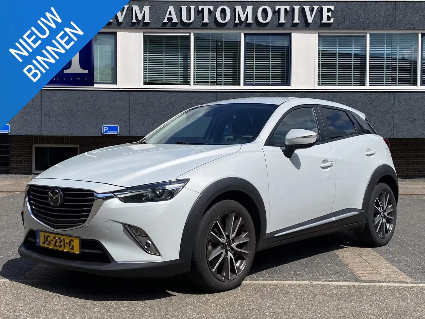 Mazda CX-3 2.0 SkyActiv-G 120 GT-M RIJKLAARPRIJS incl. 12 MND Blanc - 1