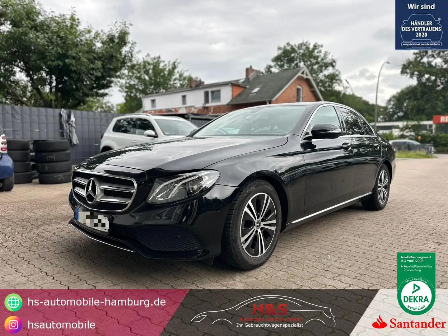 Mercedes-Benz E 220 d 9G-Tronic Noir - 1