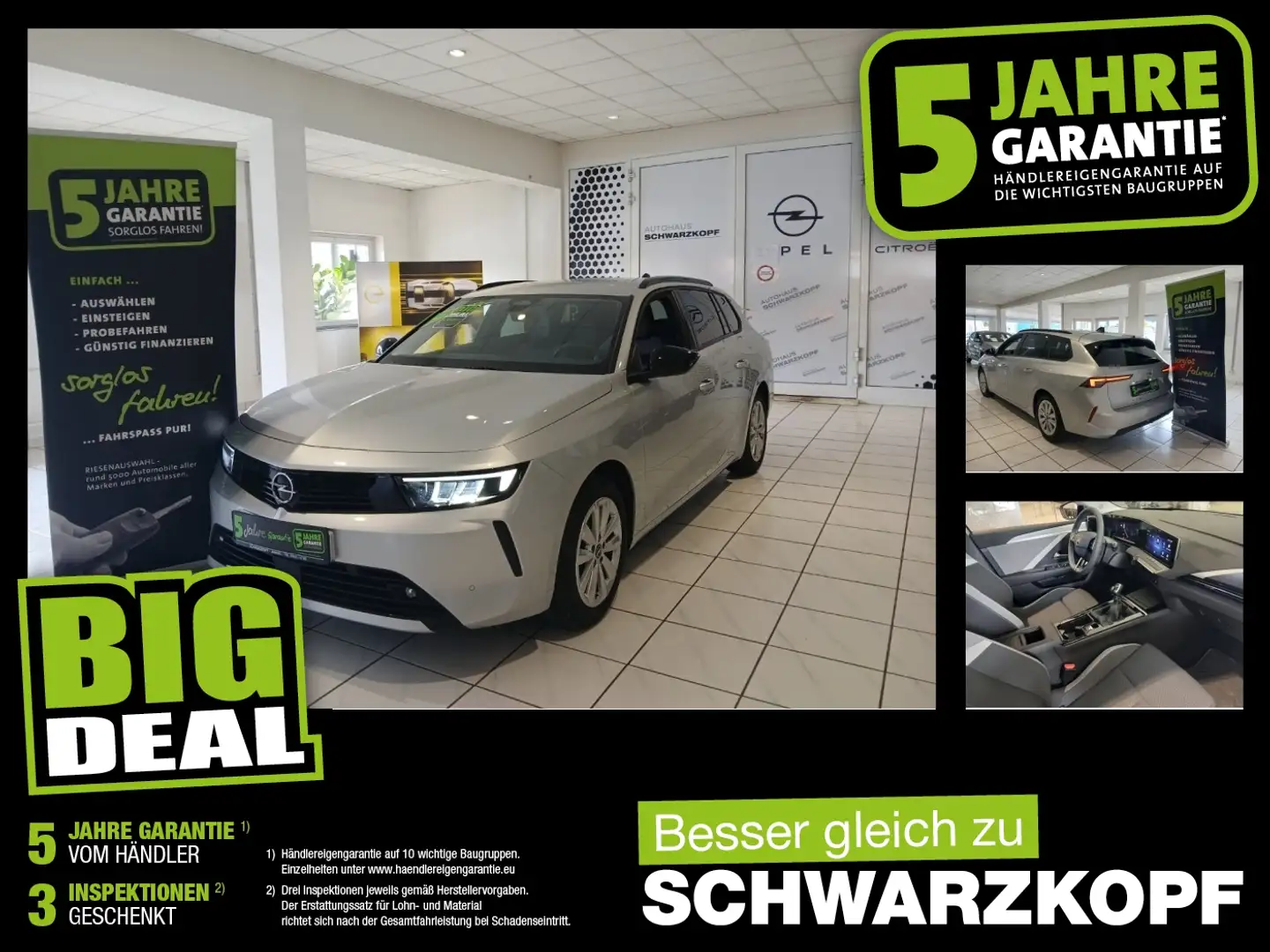 Opel Astra L Sports Tourer ACC+LED+Navi+SHZ+Winterp. Gris - 1