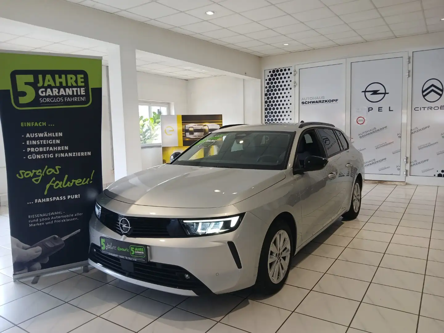 Opel Astra L Sports Tourer ACC+LED+Navi+SHZ+Winterp. Gris - 2