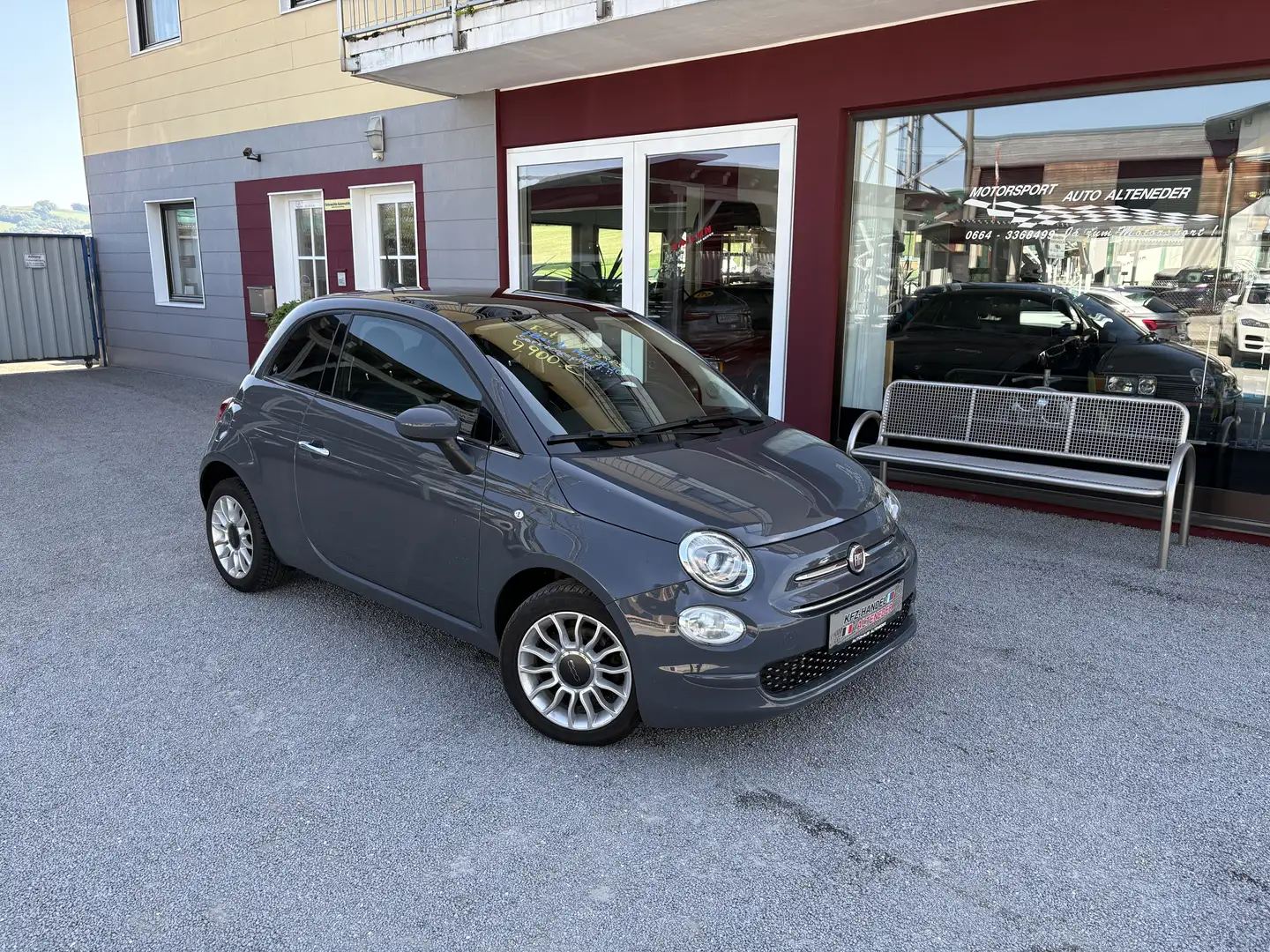 Fiat 500 1,2 Fire 70 Lounge "WENIG KM*PANORAMADACH*LEDER" Grau - 1