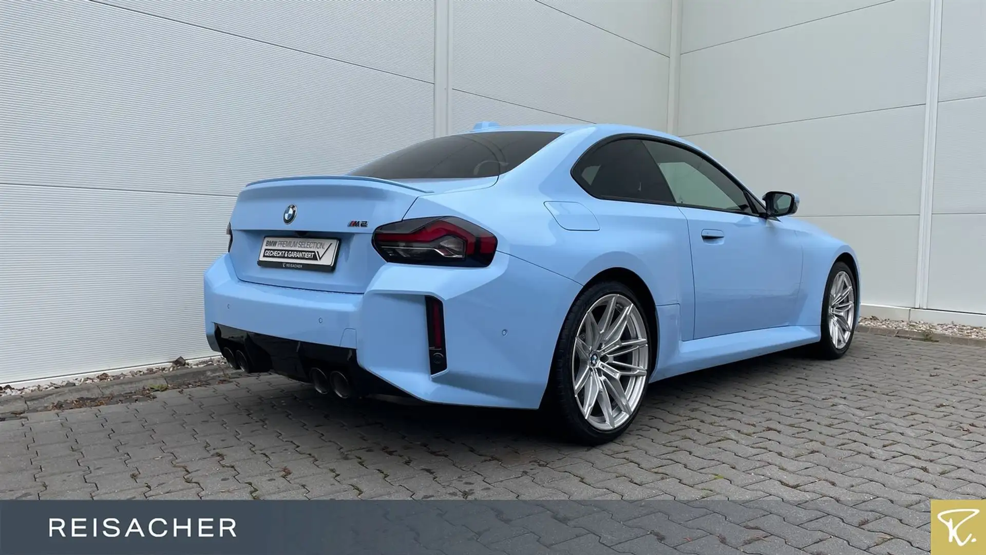 BMW M2 A Coupé LCPro.HuD,adLED,SD,Keyless,el.Sitze Blau - 2