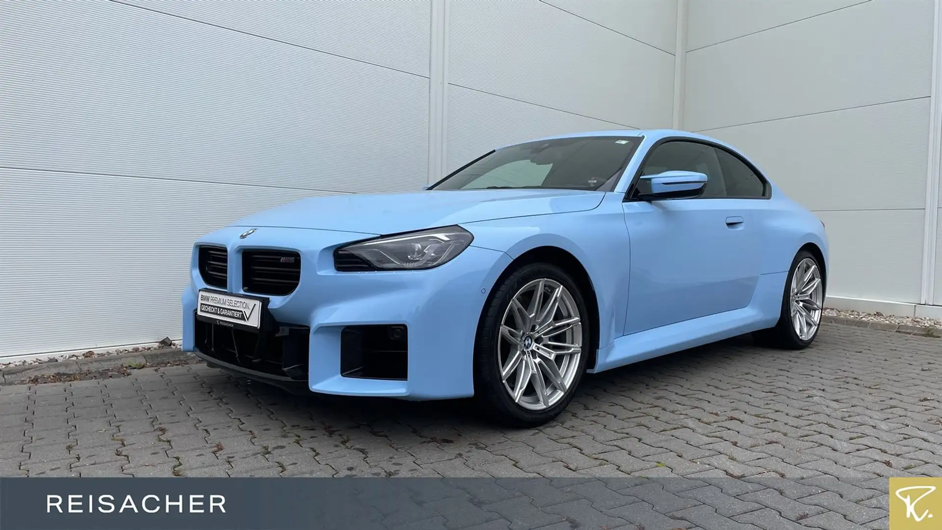 BMW M2 A Coupé LCPro.HuD,adLED,SD,Keyless,el.Sitze Blau - 1