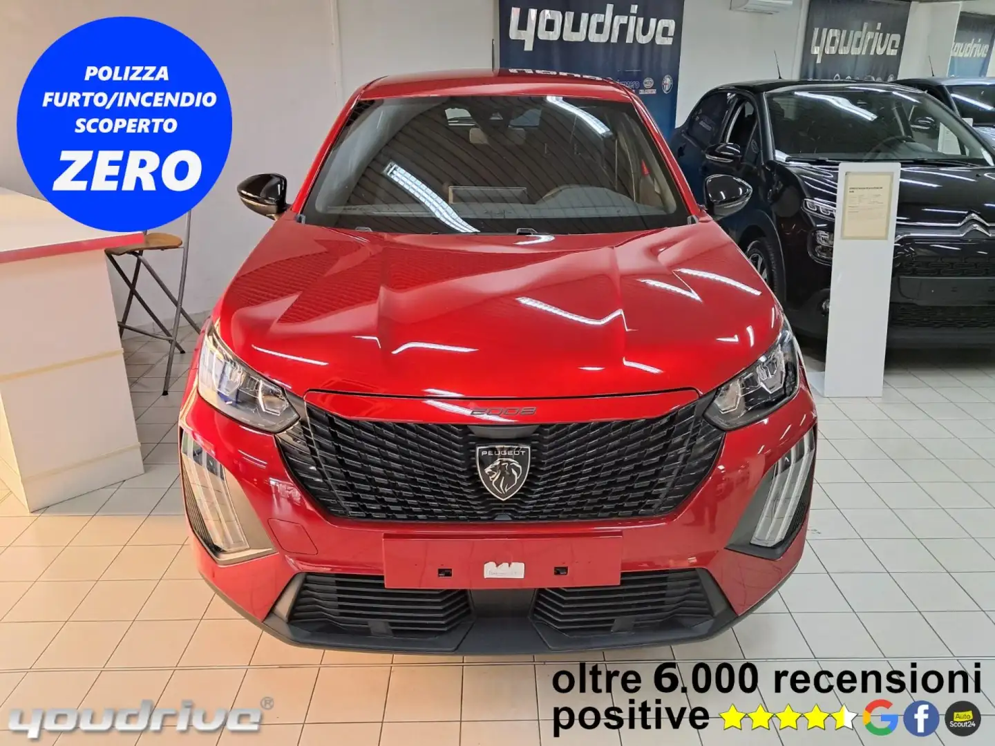 Peugeot 2008 PureTech 100 S&S Active KM0 Rojo - 1