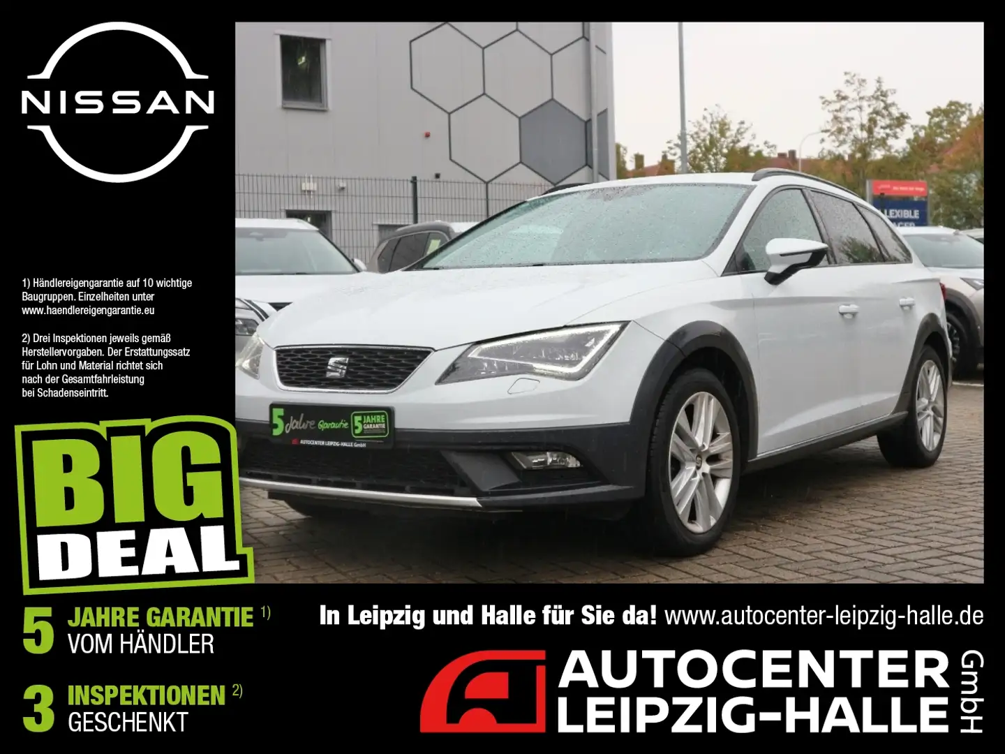 SEAT Leon 1.4 TSI ST X-Perience Navi LED LM Blanc - 1