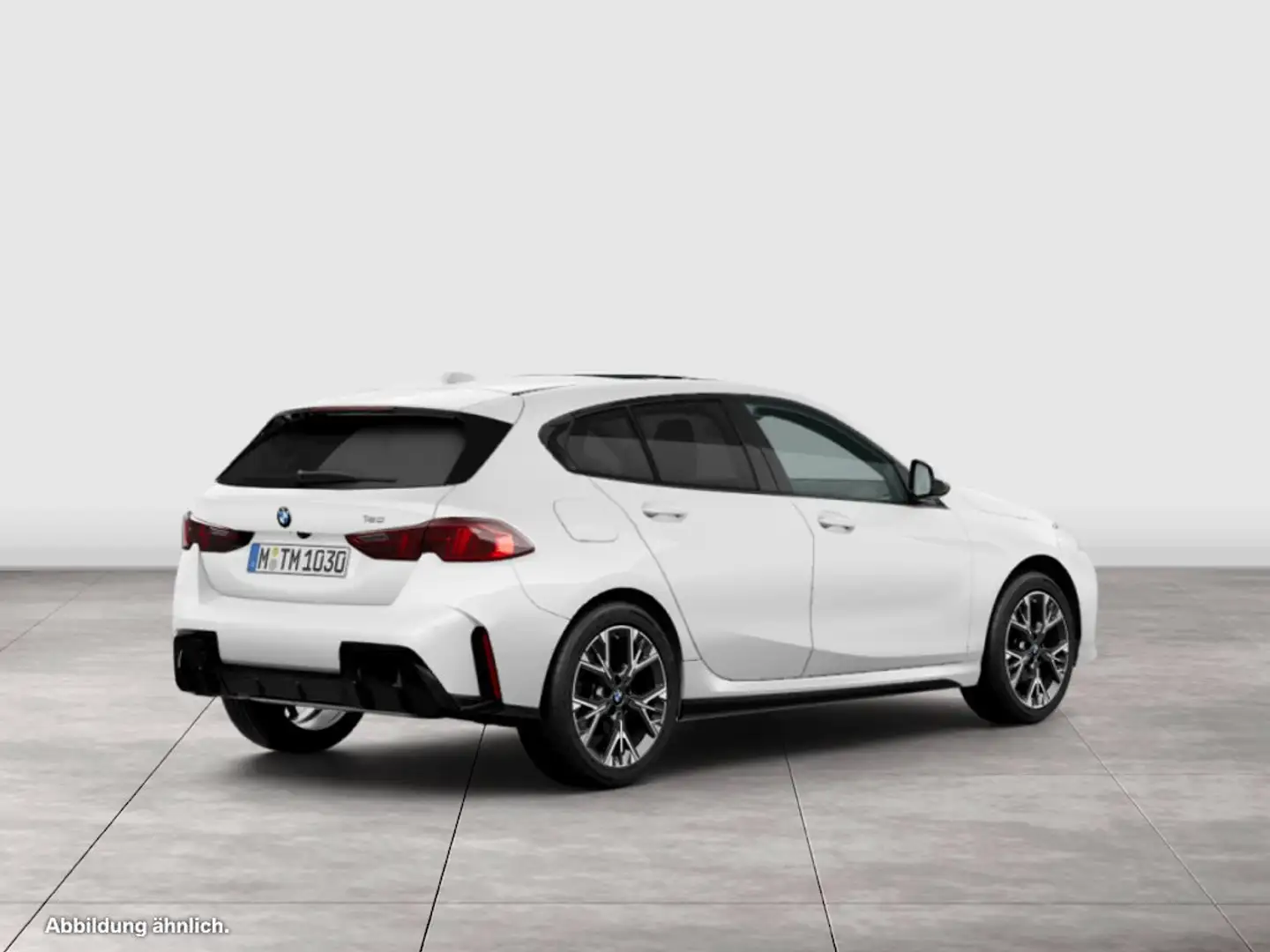 BMW 120 M Sport PANO RFK NAVI LED PDC V+H DAB Klima Weiß - 2