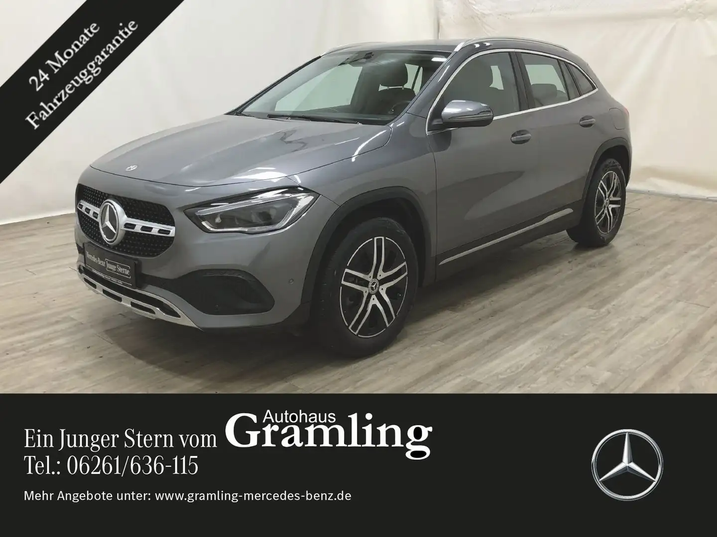 Mercedes-Benz GLA 220 d 4MAT Progressive AHK*Kamera*MULTIBEAM* Grau - 1