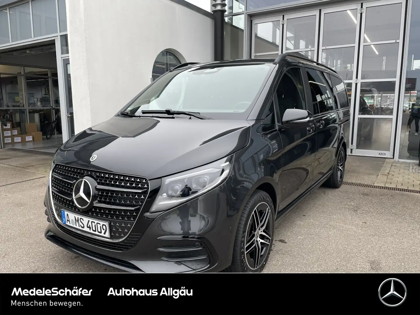 Mercedes-Benz V 300 d 4M AVANTGARDE L AMG 4x Sitzklima Pano Airmatic Grau - 1