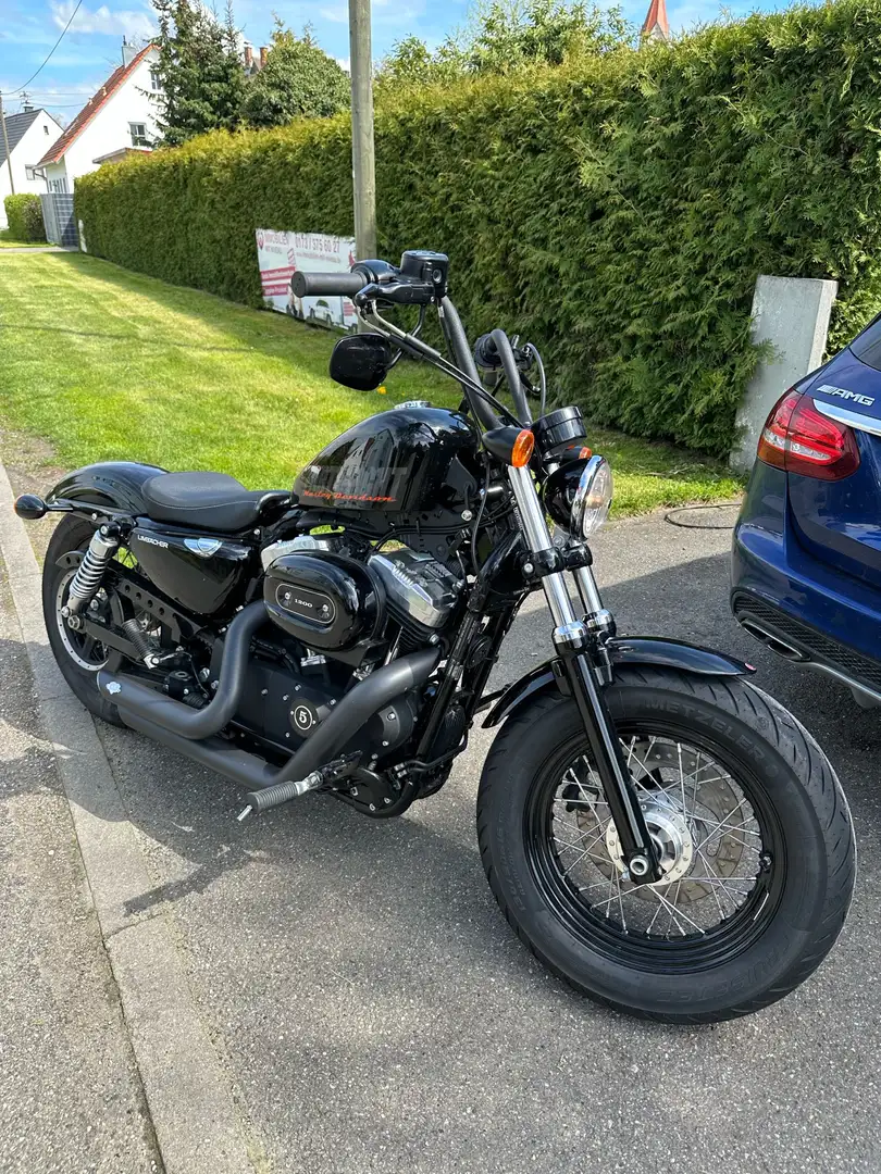 Harley-Davidson Sportster Forty Eight Zwart - 1