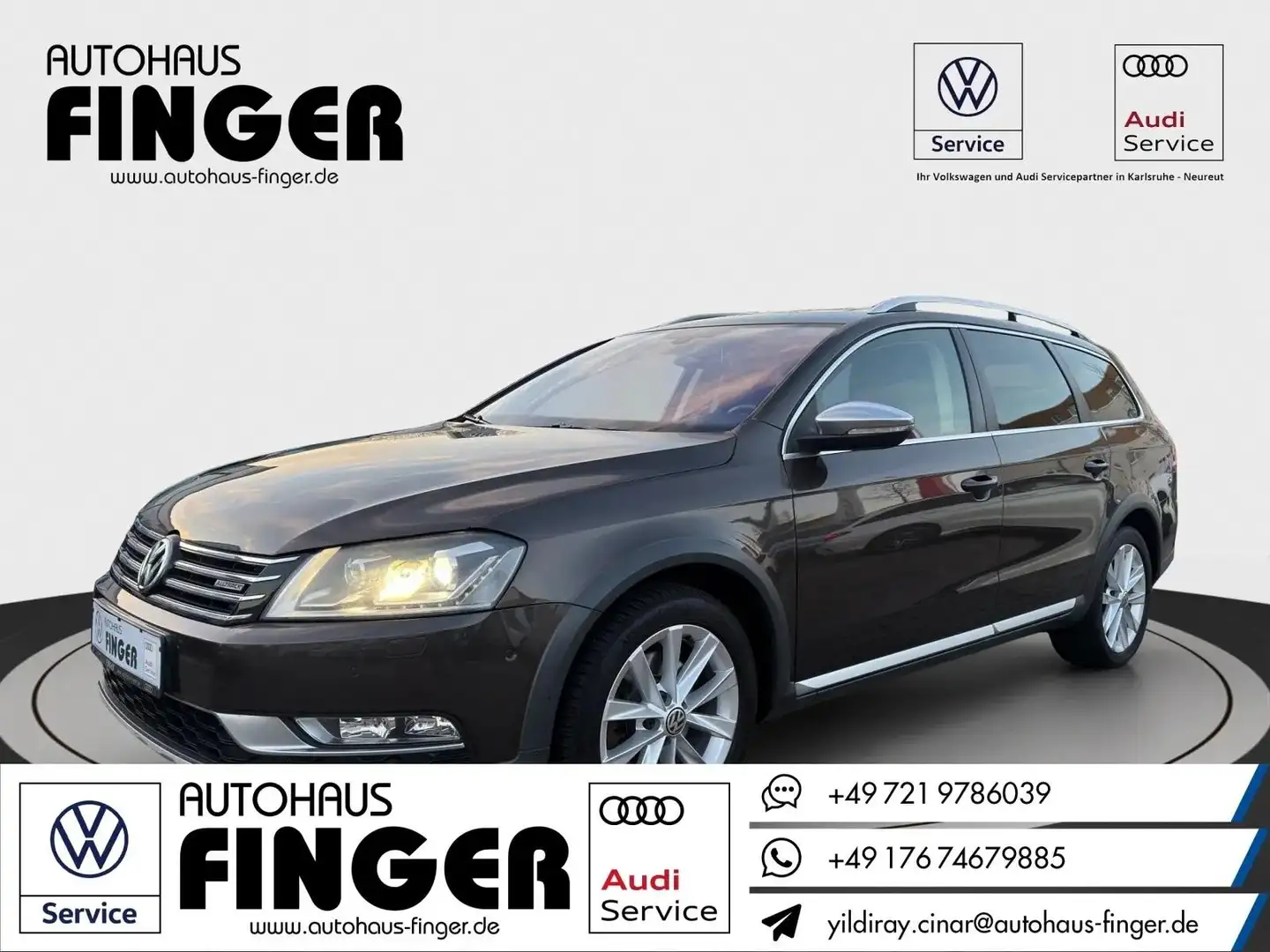 Volkswagen Passat Alltrack 2.0 TDI 4M DSG*AHK/Xenon/Leder* Braun - 1