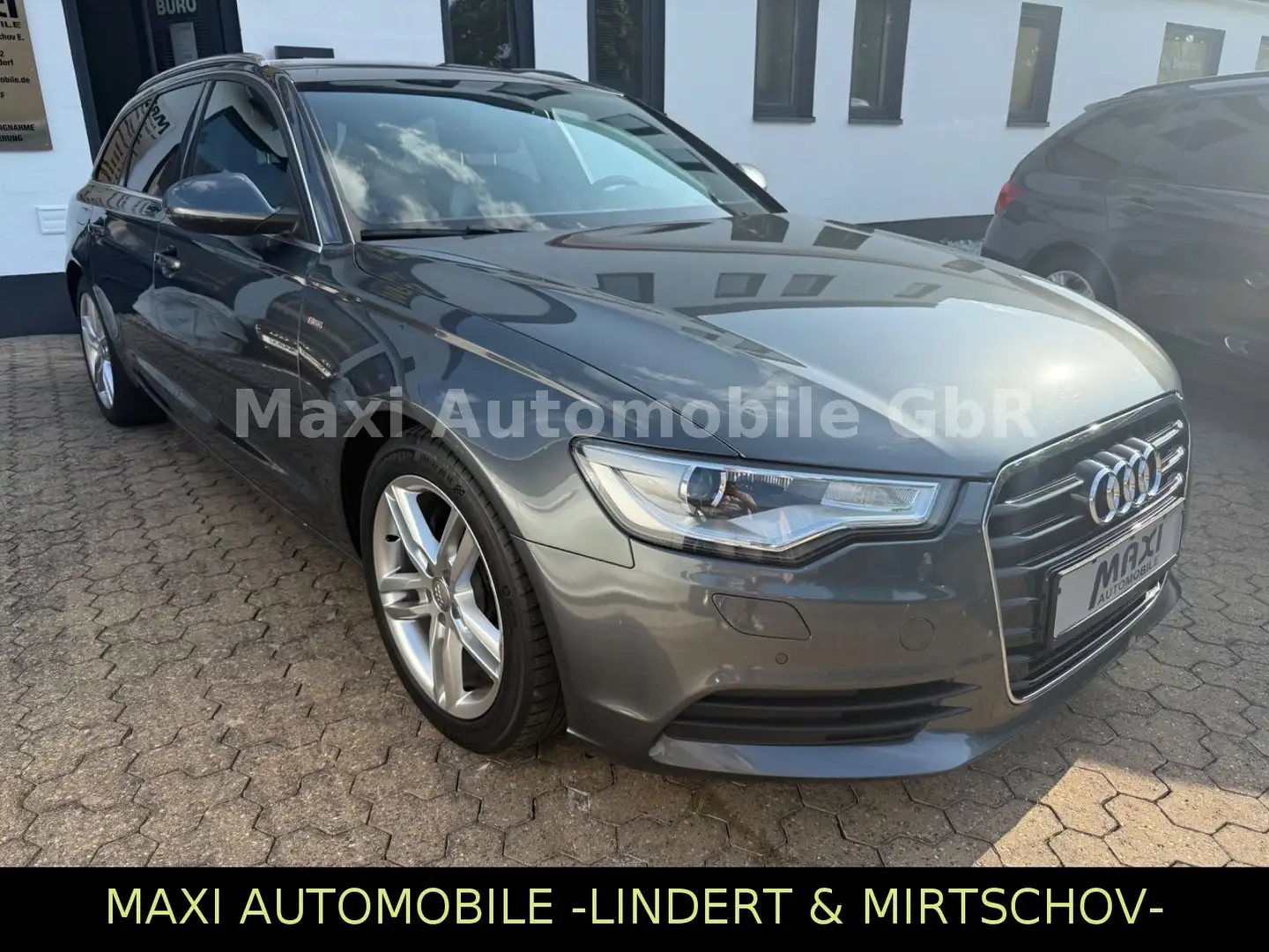 Audi A6 Avant 2.0 TDI ULTRA-S Line-NAV-XEN-AHK-LEDER Gris - 1
