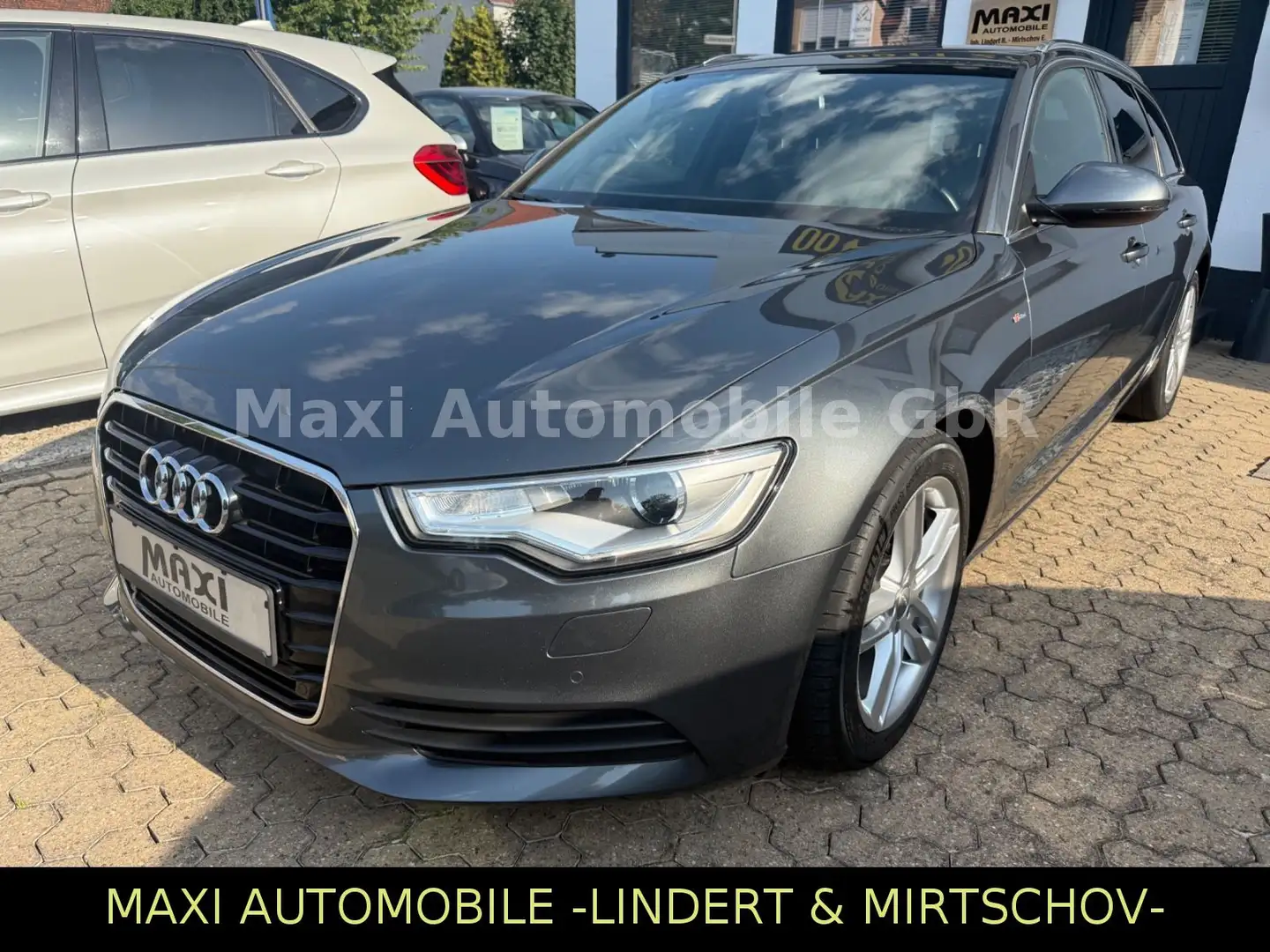 Audi A6 Avant 2.0 TDI ULTRA-S Line-NAV-XEN-AHK-LEDER Gris - 2