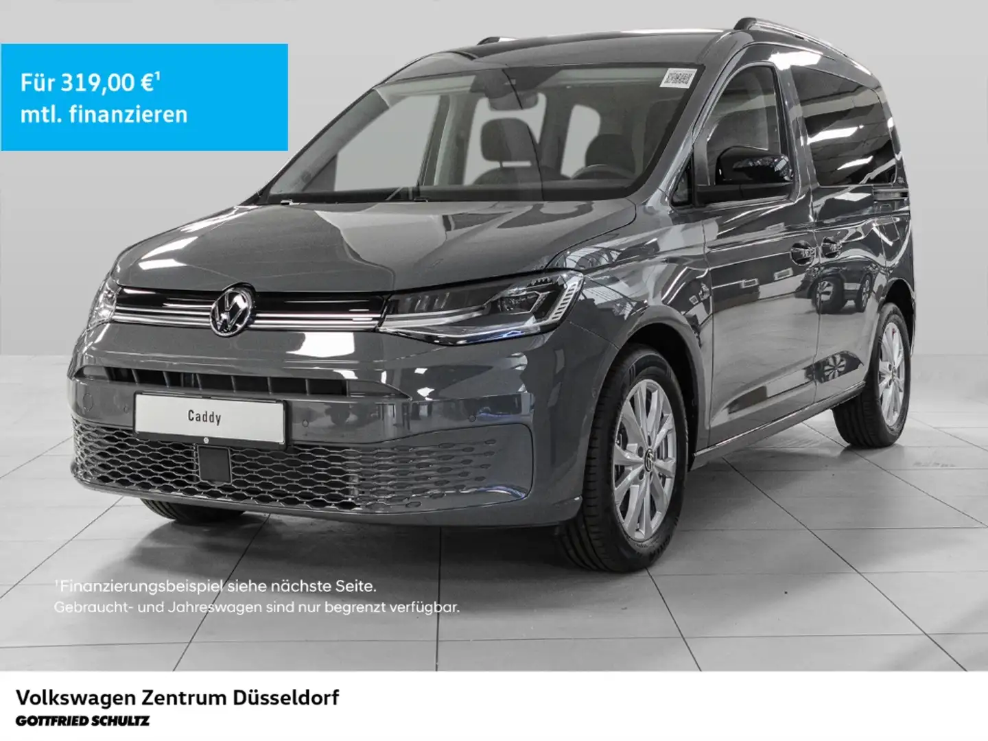 Volkswagen Caddy Goal 2.0 TDI DSG AGR LED 5 Jahre Garantie Gri - 1