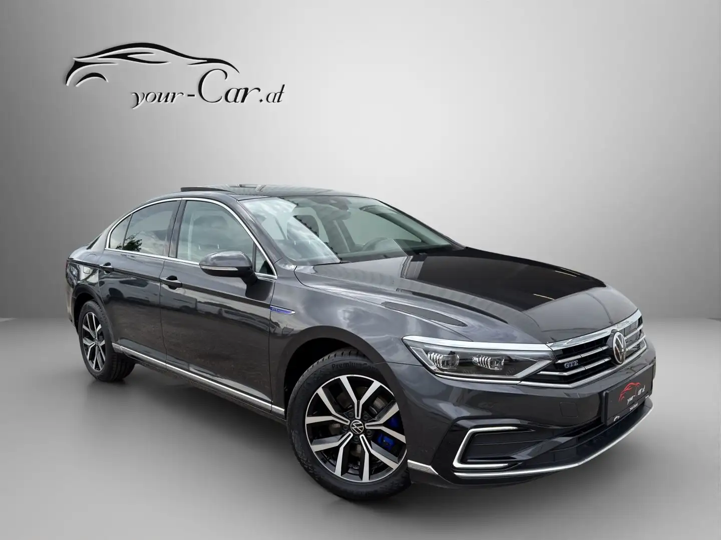 Volkswagen Passat GTE 1,4 TSI DSG *PANO,ACC,AHK,AMBI,MASSAGE,MATRIX* Grau - 1