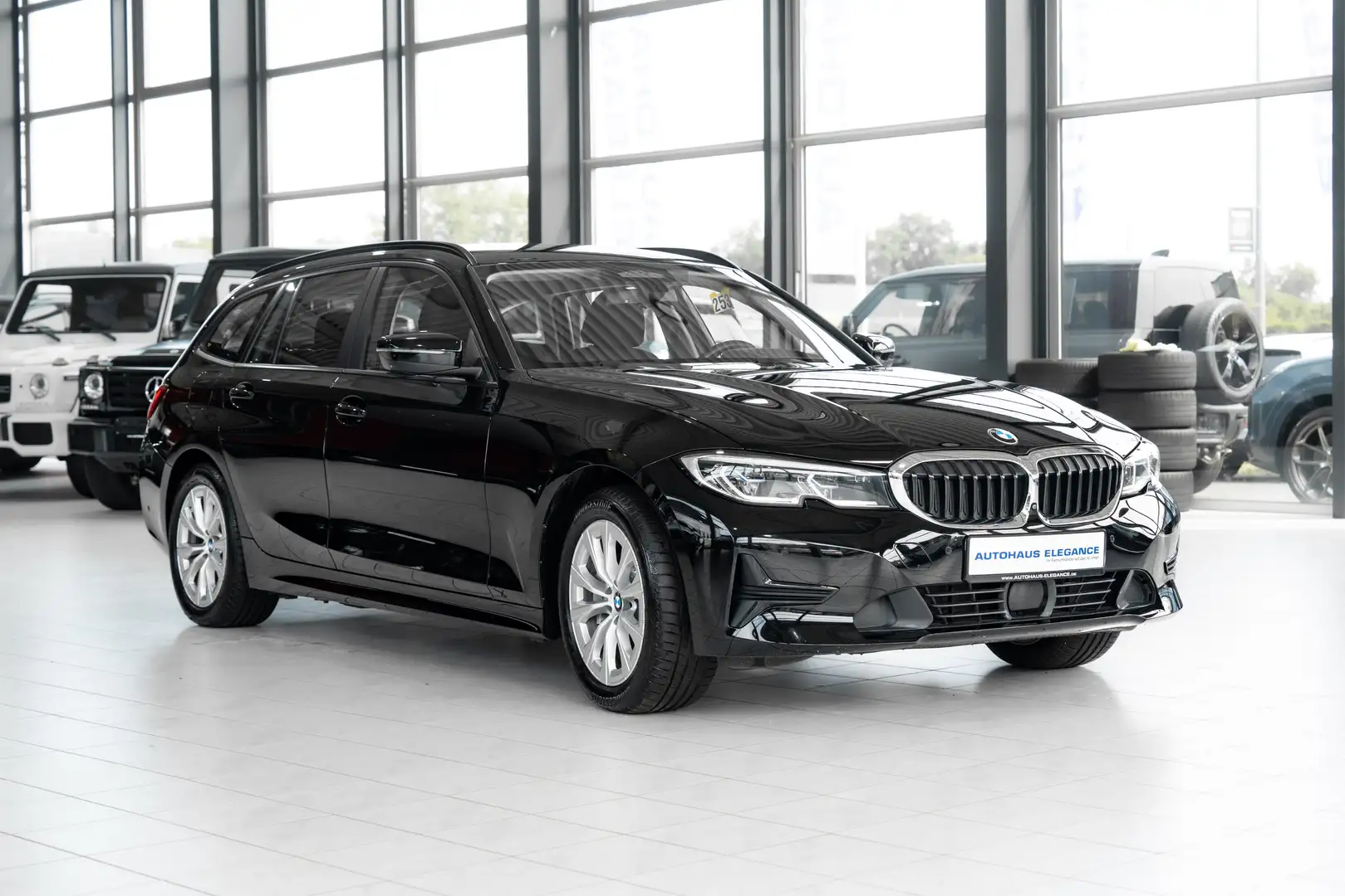 BMW 330 e touring Advantage*1.HD*H/K*LED*BUSINESS*AHK Schwarz - 2
