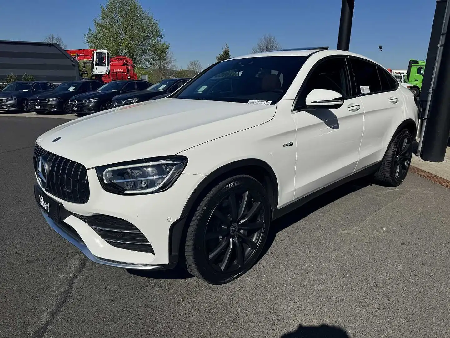 Mercedes-Benz GLC 43 AMG Coupe AirM+Memory+RFK+ SPUR+TOTW+ESD Wit - 2