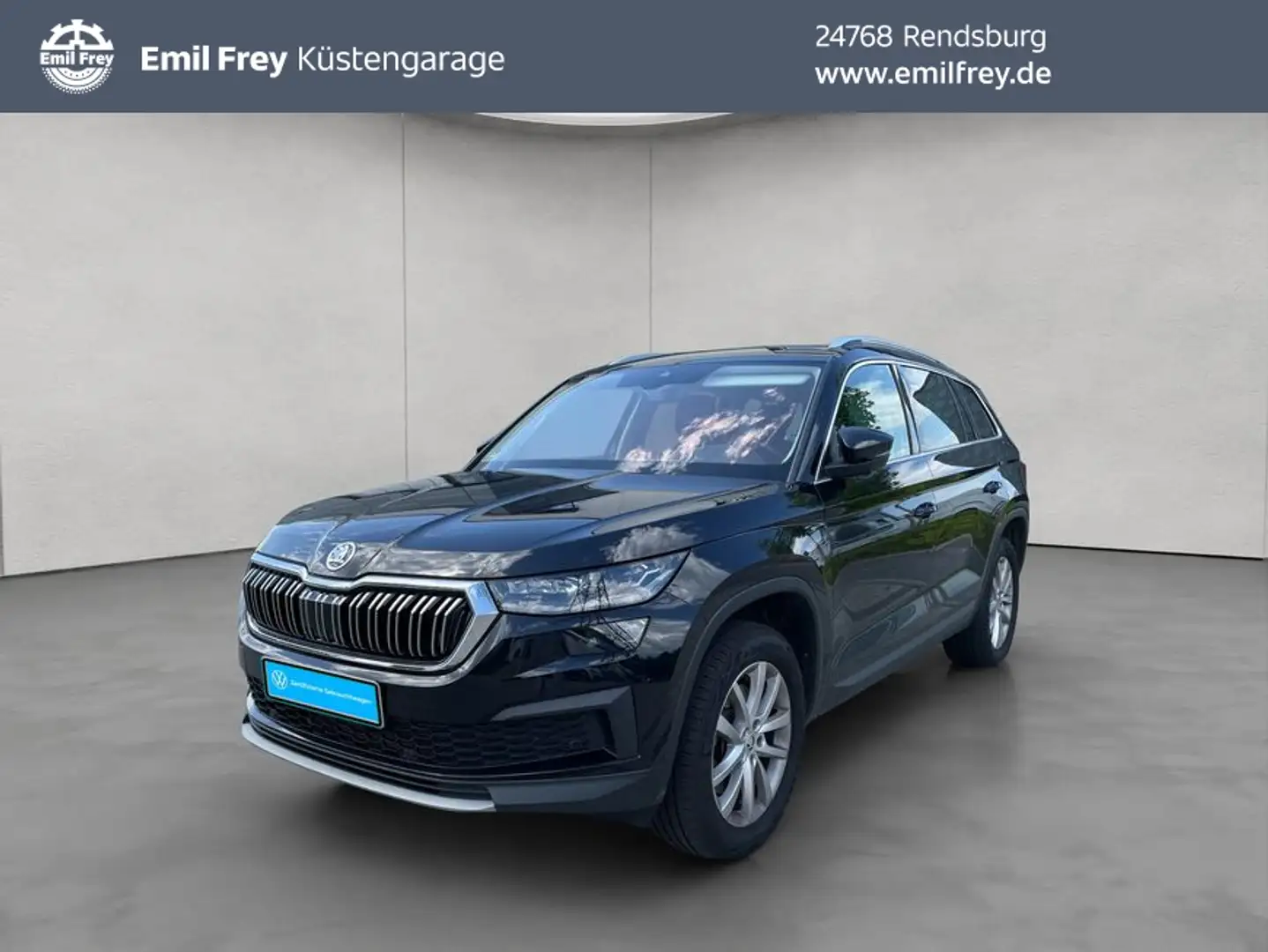 Skoda Kodiaq 2.0 TDI 4x4 DSG Style AHK NAV STANDHEIZUN Schwarz - 1