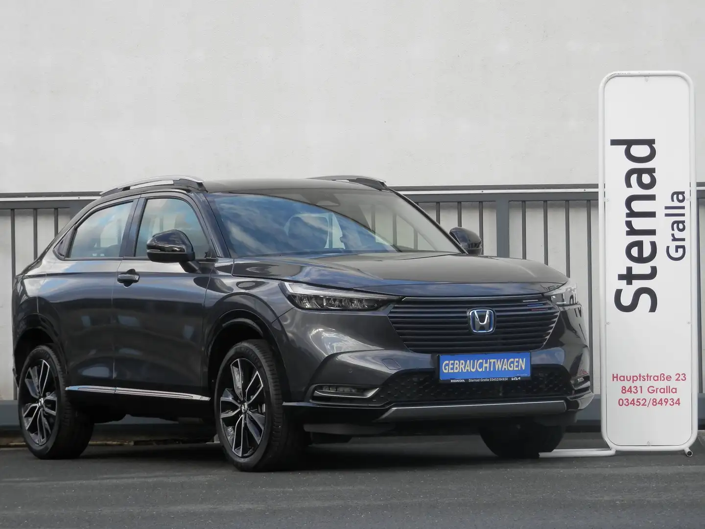 Honda HR-V 1,5 i-MMD Hybrid 2WD Advance Style Aut. Grau - 1