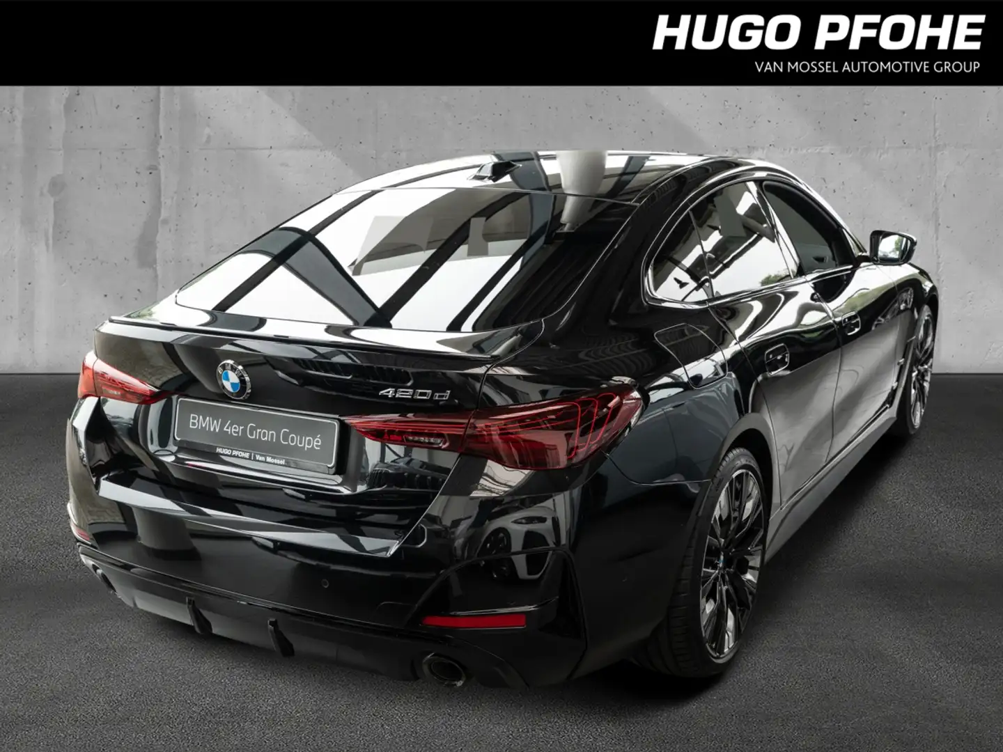 BMW 140 420d Gran Coupé  kW M Sport LHZ HUD AHK Černá - 2