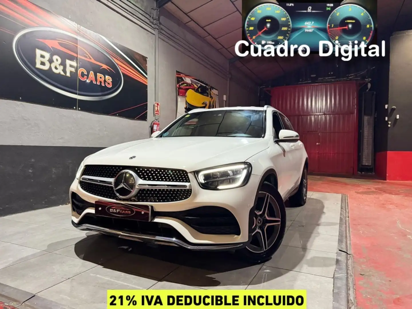 Mercedes-Benz GLC 220 220d 4Matic 9G-Tronic Blanco - 1
