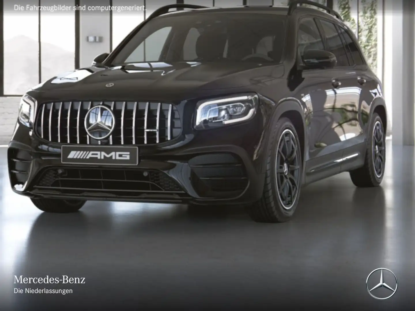 Mercedes-Benz GLB 35 AMG GLB 35 4M AMG+360°+LED+SITZKLIMA+TOTW+8G Schwarz - 2