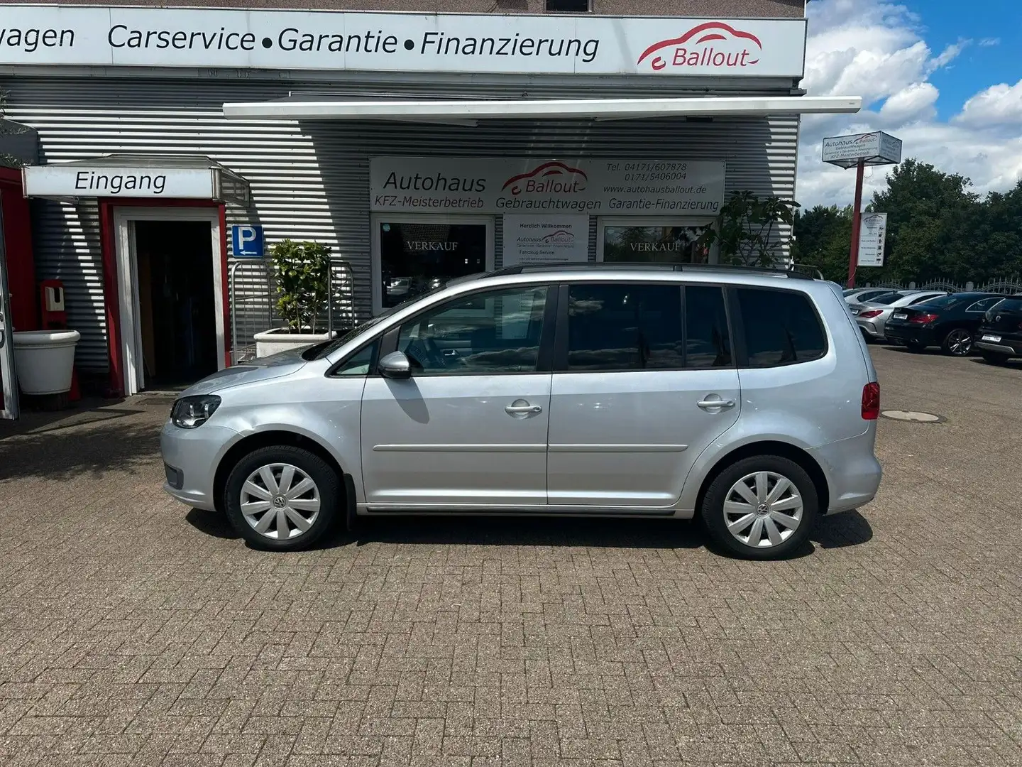 Volkswagen Touran Comfortline EcoFuel*2.HAND*KLIMA*HU NEU* Silber - 1