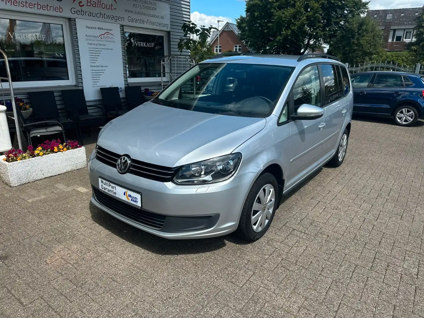 Volkswagen Touran Comfortline EcoFuel*2.HAND*KLIMA*HU NEU* Silber - 2