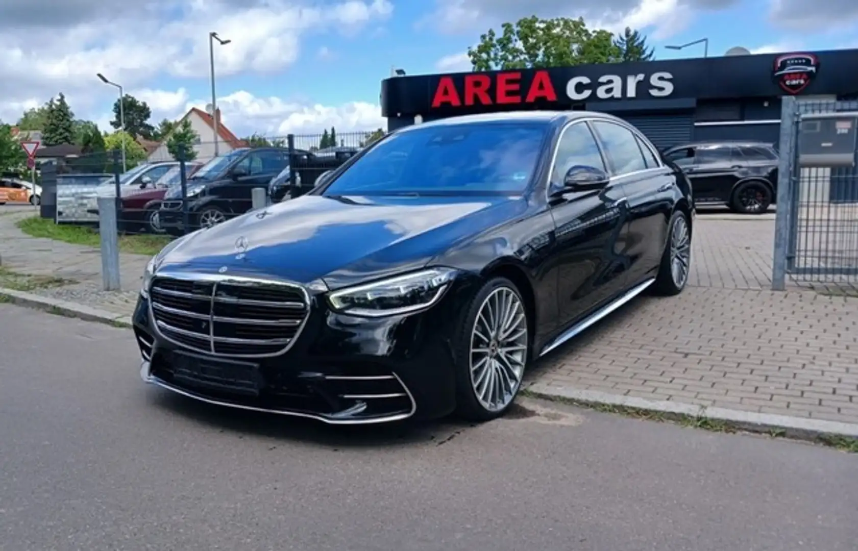 Mercedes-Benz S 450 d L AMG*4M*9G*CHAUFFEUR*PANO*360*HUD*3xTV Black - 1